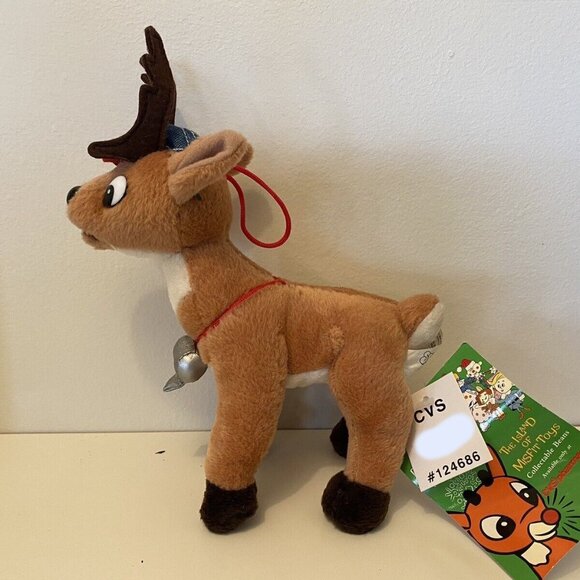 Coach Rudolph the Red Nosed Reindeer 8" Plush Series 2 - 1999 - Picture 2 of 4